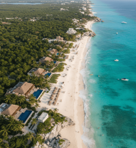 Tulum luxury jungle living space merging comfort and nature
